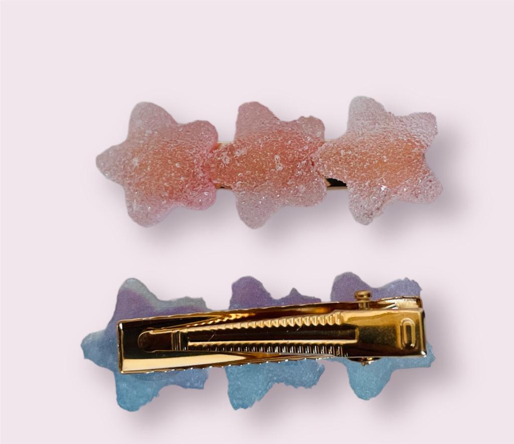Star Sugar Gummies Hairclips