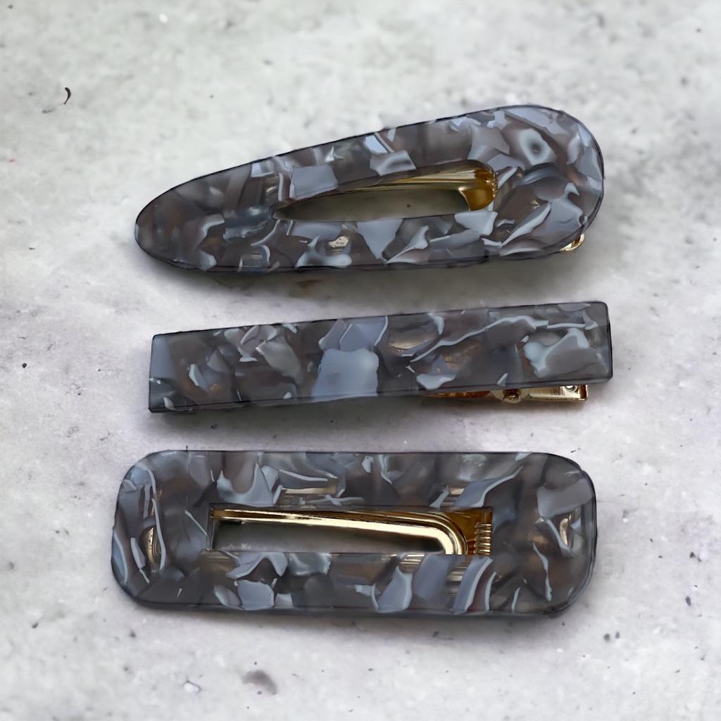 Rectangular Hair Clips