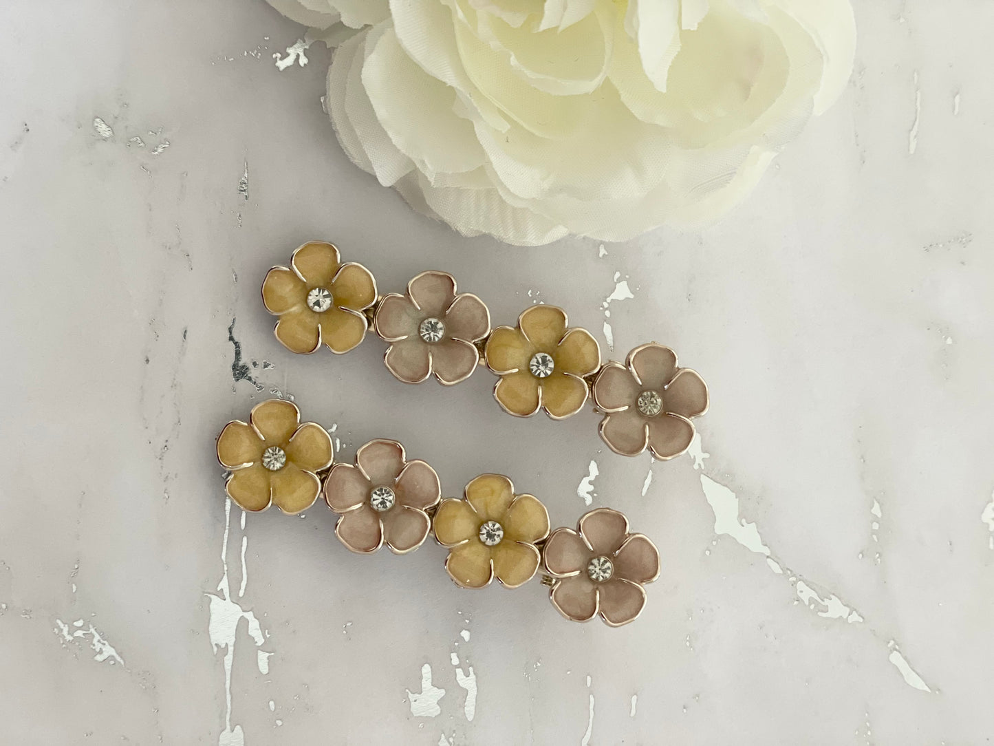 Flower Hair Clips