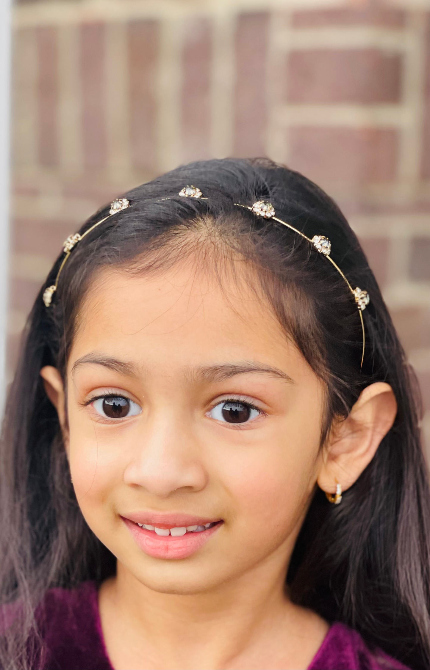Gemstone Black Headband