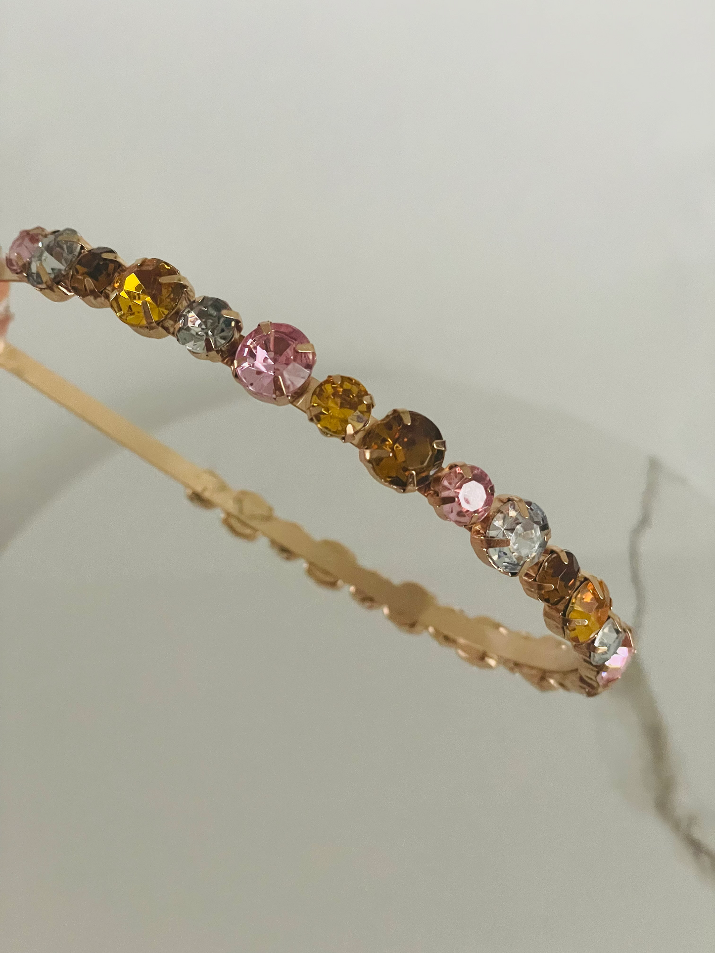 Yellow Gemstone Headband