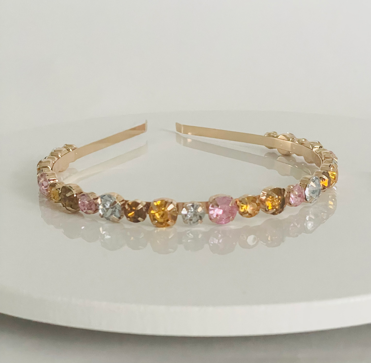 Yellow Gemstone Headband