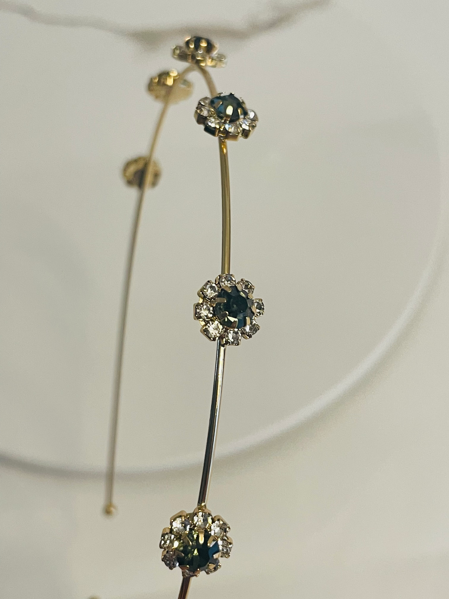 Gemstone Black Headband