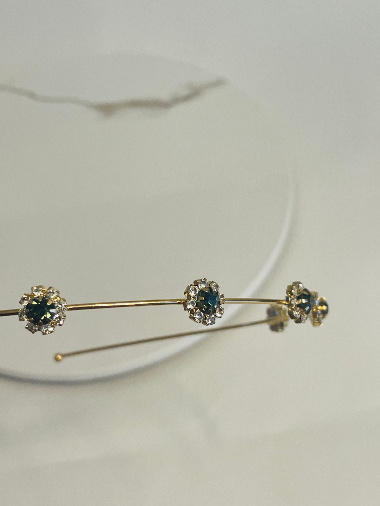 Gemstone Black Headband