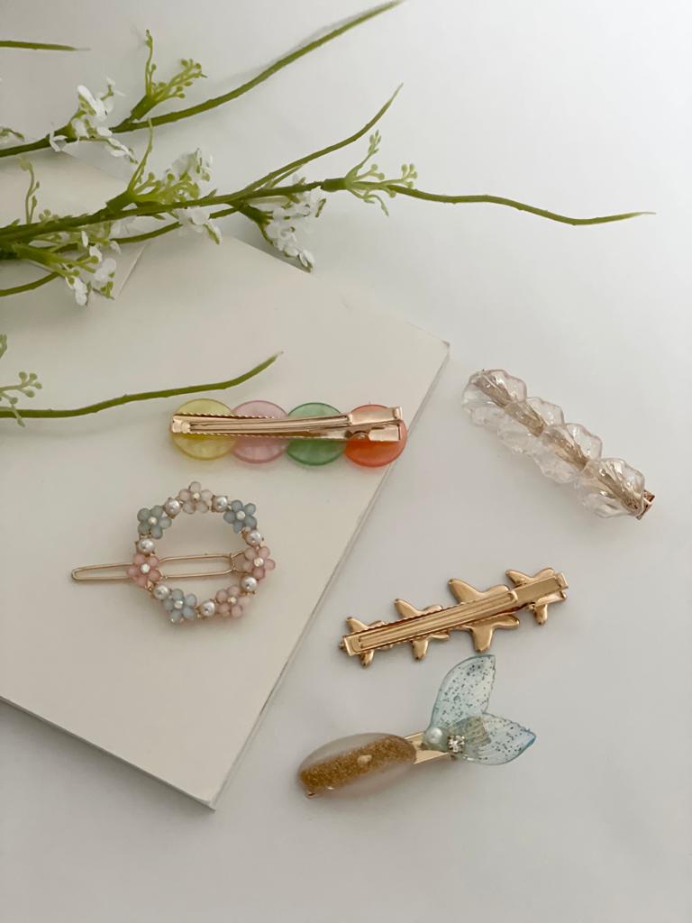 Sea World Hair Clips
