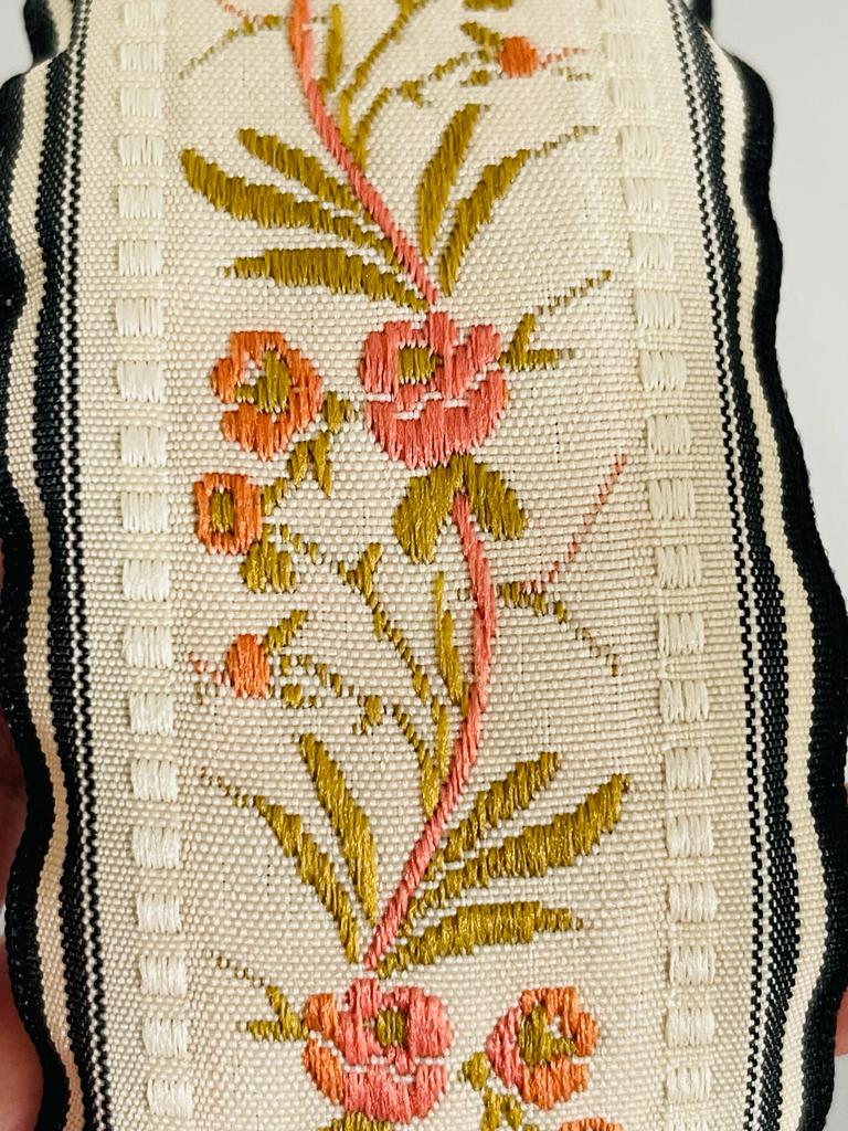 Floral Embroidery Headband