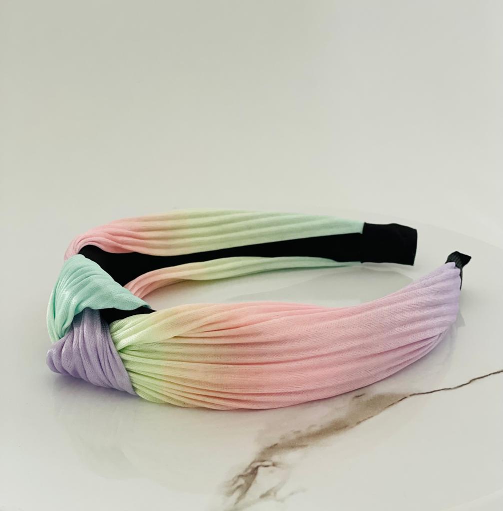 Multicolor Pastel Cloth Headband