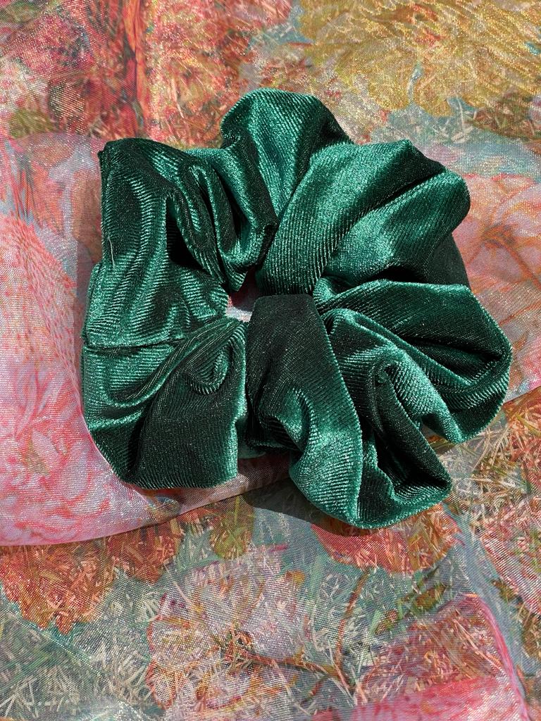 XXL Solid Velvet Scrunchies