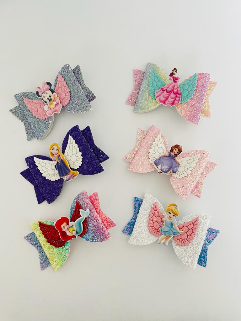 Disney Princess kids bows