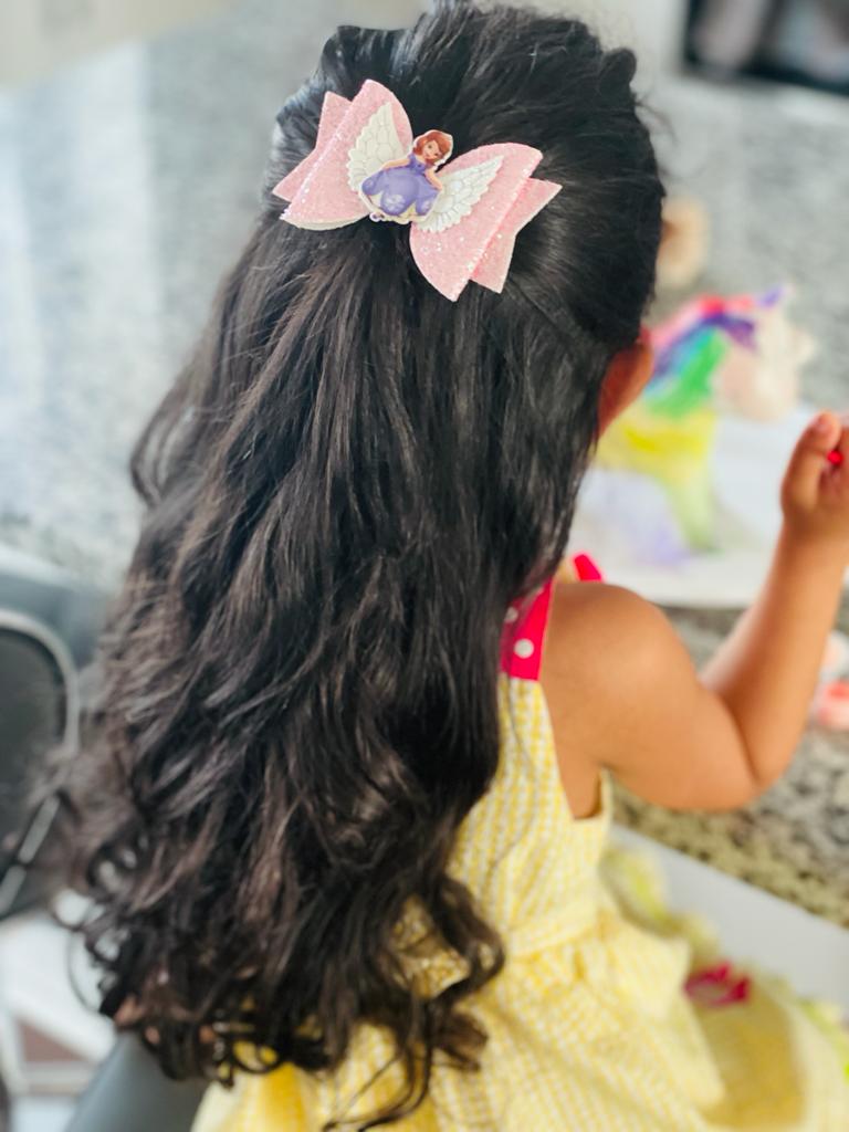 Disney Princess kids bows