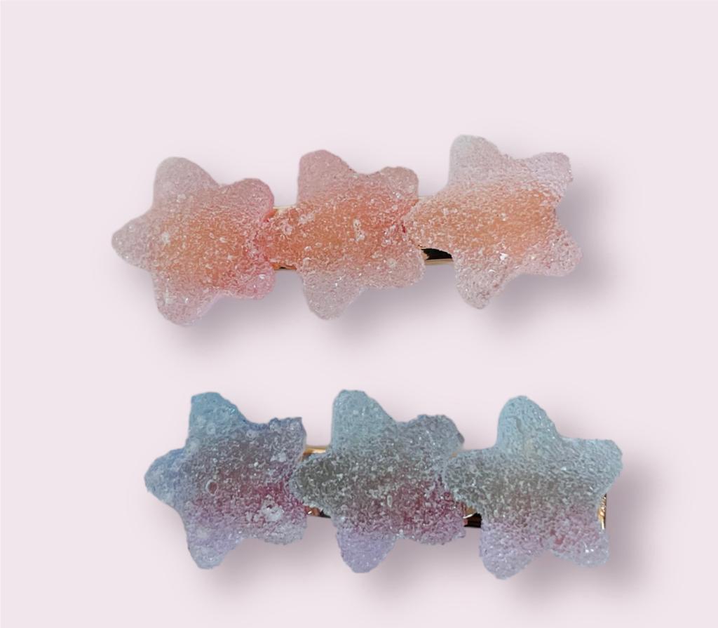 Star Sugar Gummies Hairclips