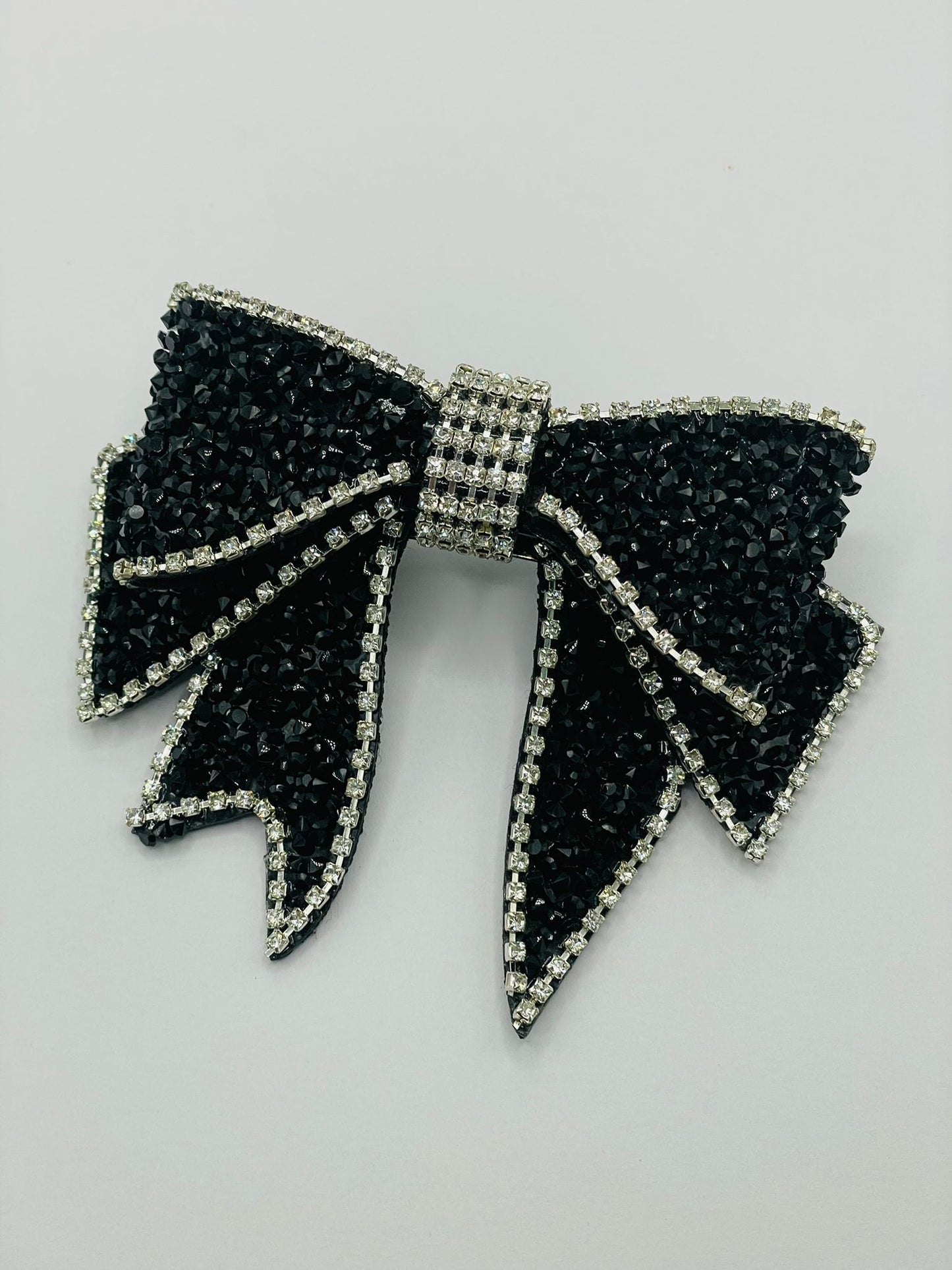 Bejeweled Back Hair Bow