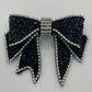 Bejeweled Back Hair Bow