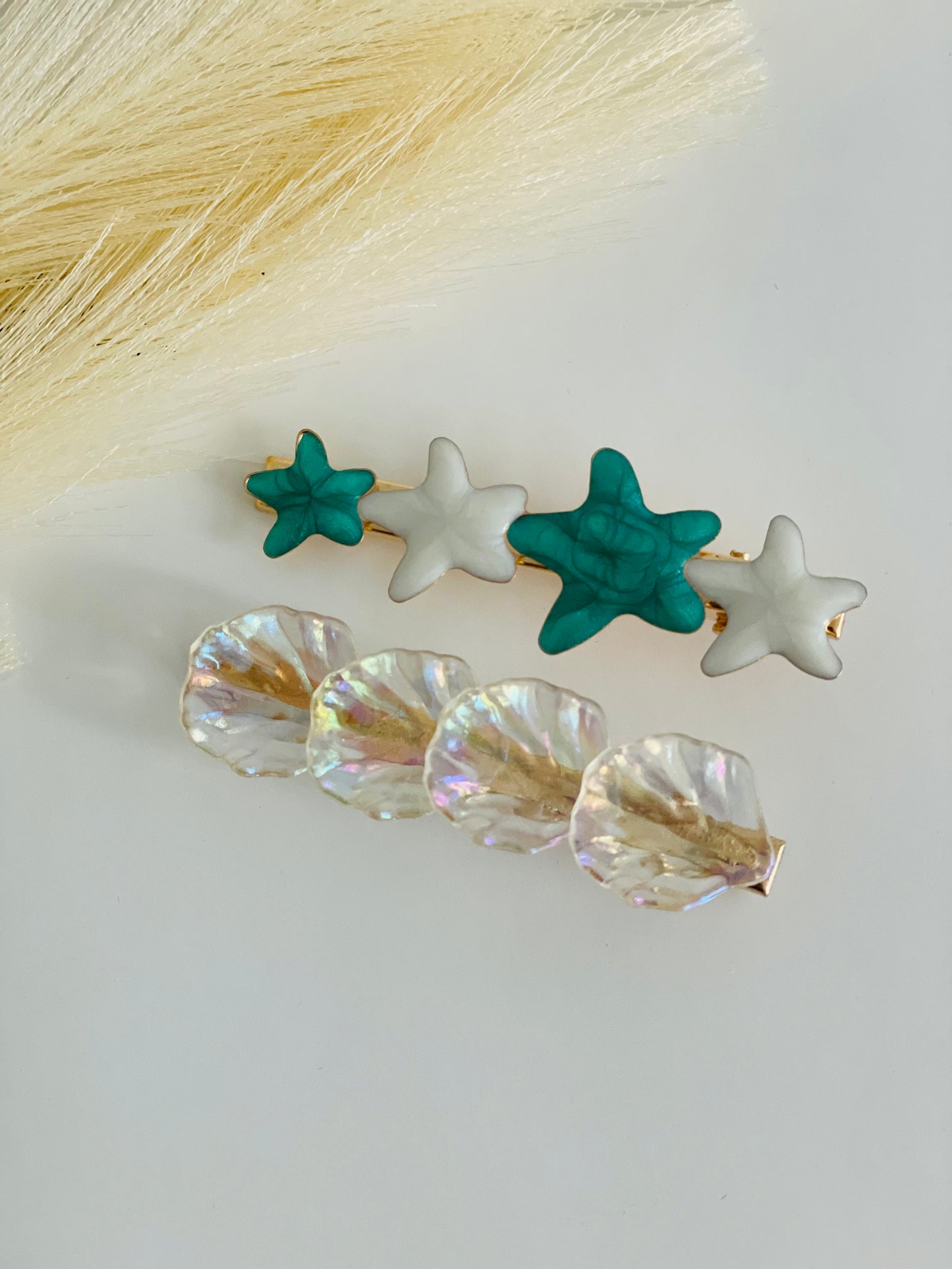 Sea World Hair Clips