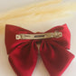 Red Rhinestones Bow