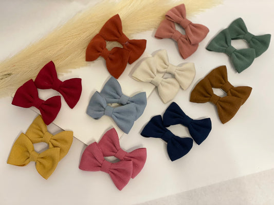 Solid Color Liittle Bows