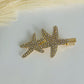Gold Rhinestone Hair Clips