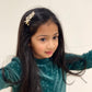 Gold Rhinestone Hair Clips