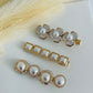 Pearl and Resin Hair Clips