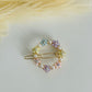 Rhinestone Pastel Hair Pins
