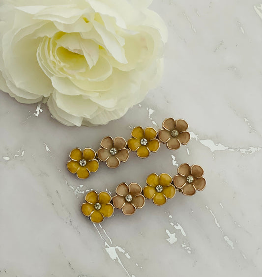 Flower Hair Clips