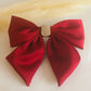 Red Rhinestones Bow