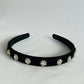 Rhinestone Black  Headband