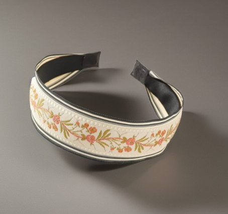 Floral Embroidery Headband