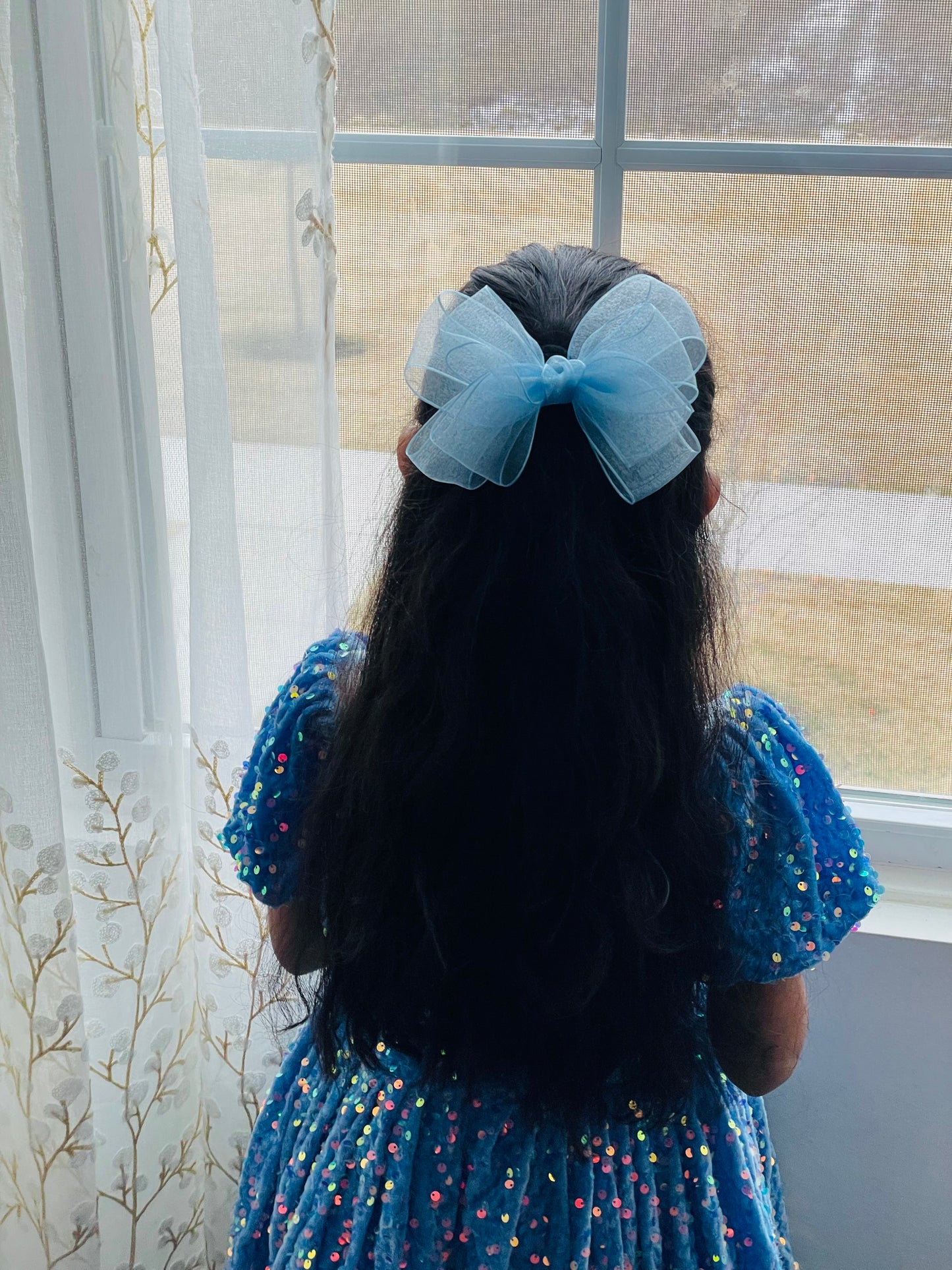 Elegant Double layer Large Hair Bow