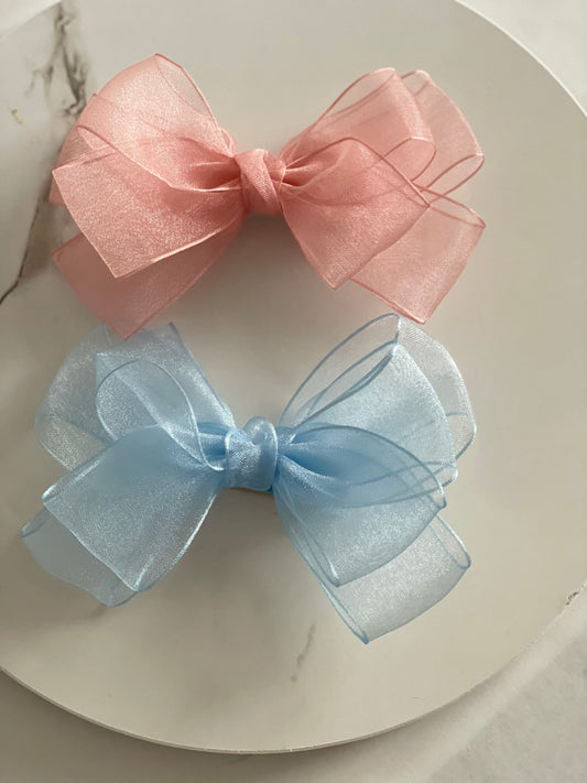 Elegant Double layer Large Hair Bow