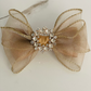 Vintage Rhinestone Hair Bows
