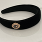 Statement Black Headband