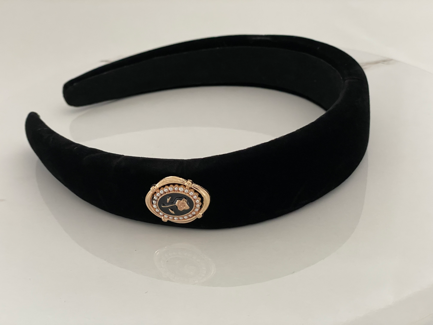 Statement Black Headband