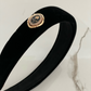 Statement Black Headband
