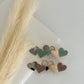 Heart Resin Hair Clips