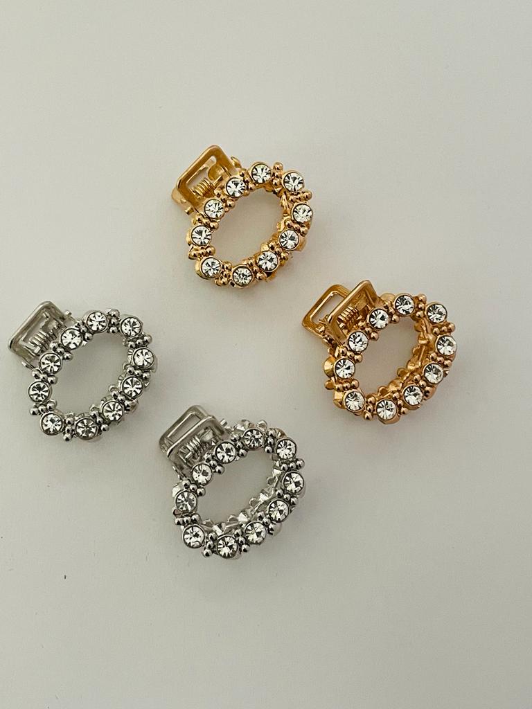 Mini Rhinestone Claw clips