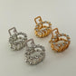 Mini Rhinestone Claw clips