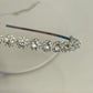 Silver Gemstone Headband