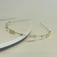 Pastel Flower Gemstone Headband