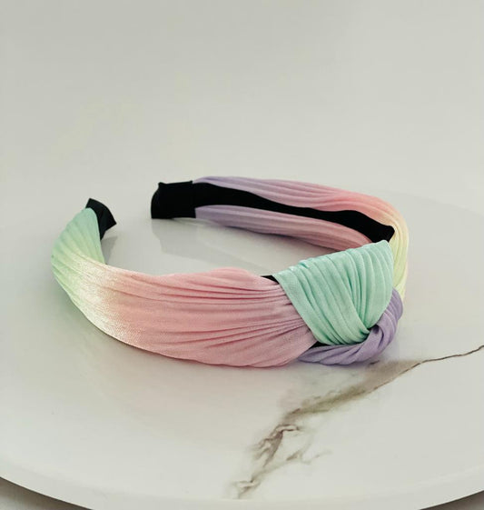 Multicolor Pastel Cloth Headband