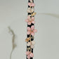 Pink Rhinestone Flower Headband