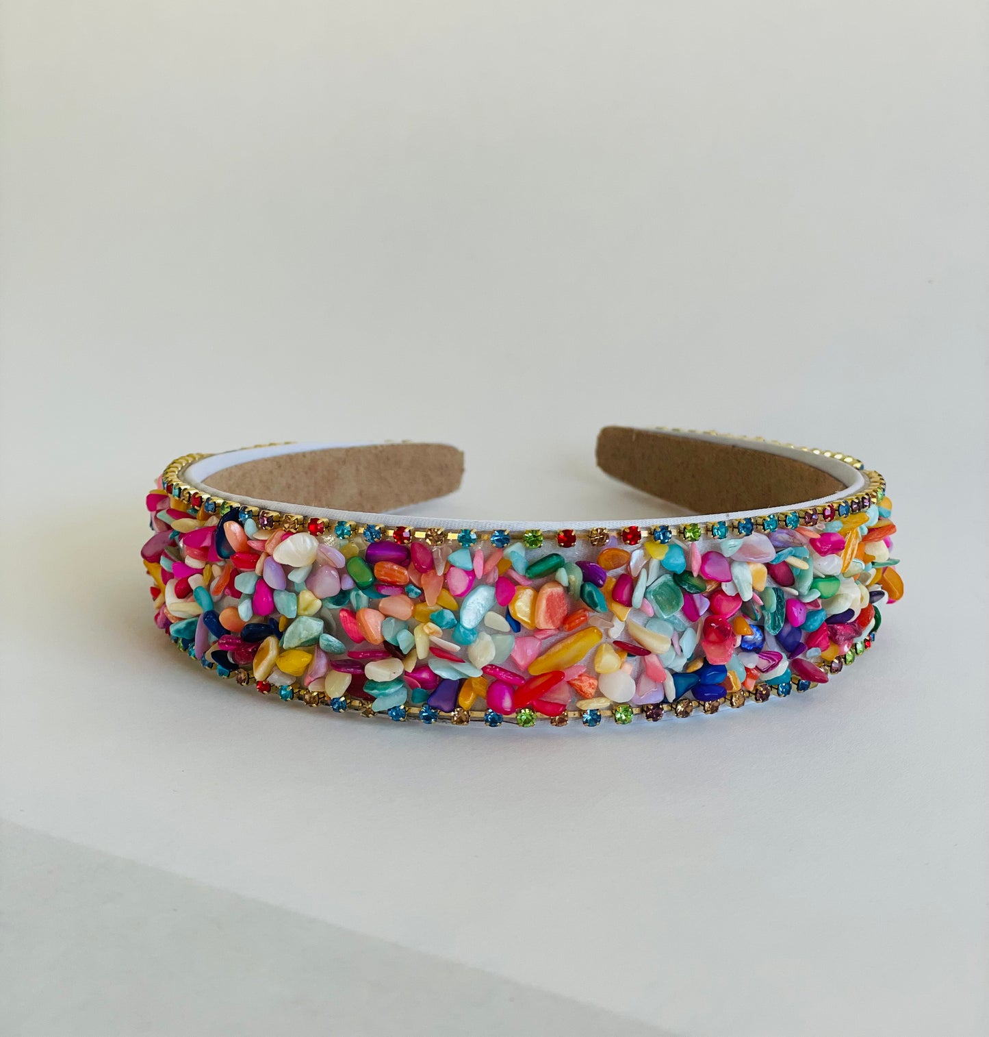 Amazing Multicolor Pebble stone Headband