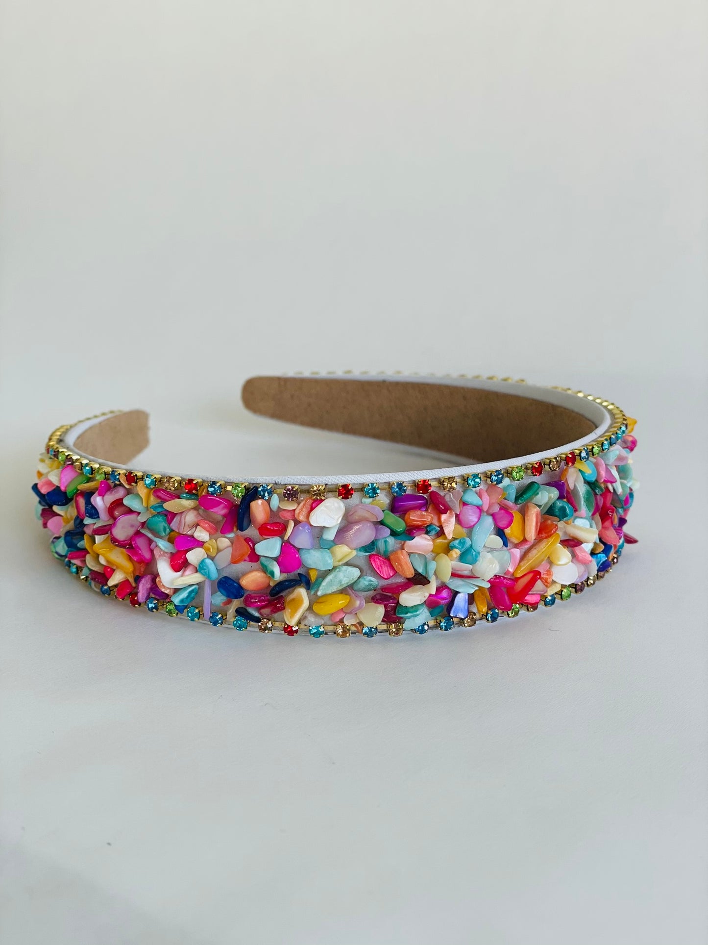 Amazing Multicolor Pebble stone Headband