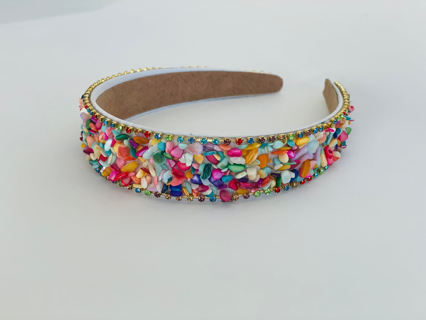 Amazing Multicolor Pebble stone Headband