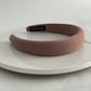 Solid padded Headband